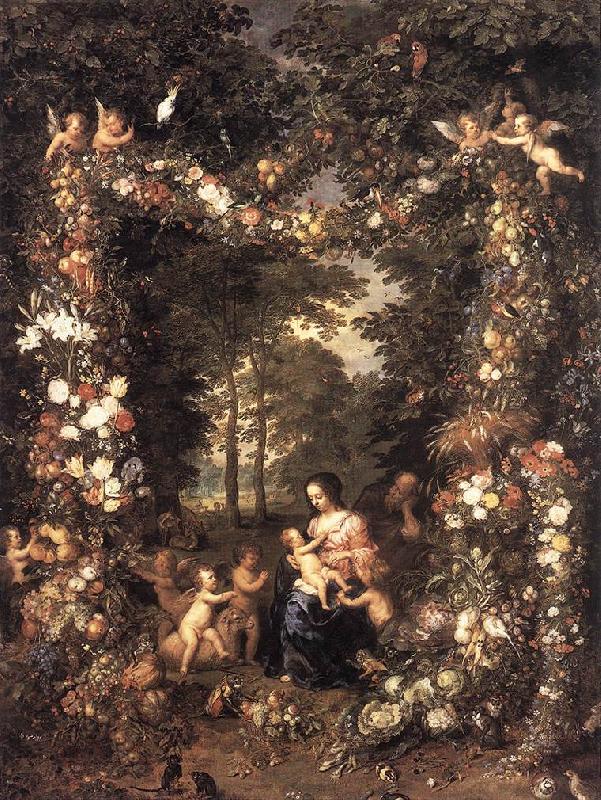 BRUEGHEL, Jan the Elder The Holy Family fg